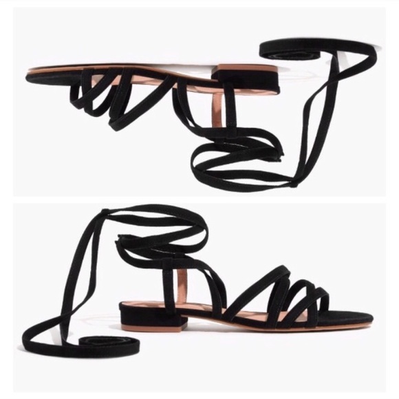 MADEWELL | Holly Ankle-Wrap Sandal - Picture 8 of 9